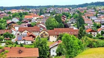 Blick über Bad Birnbach