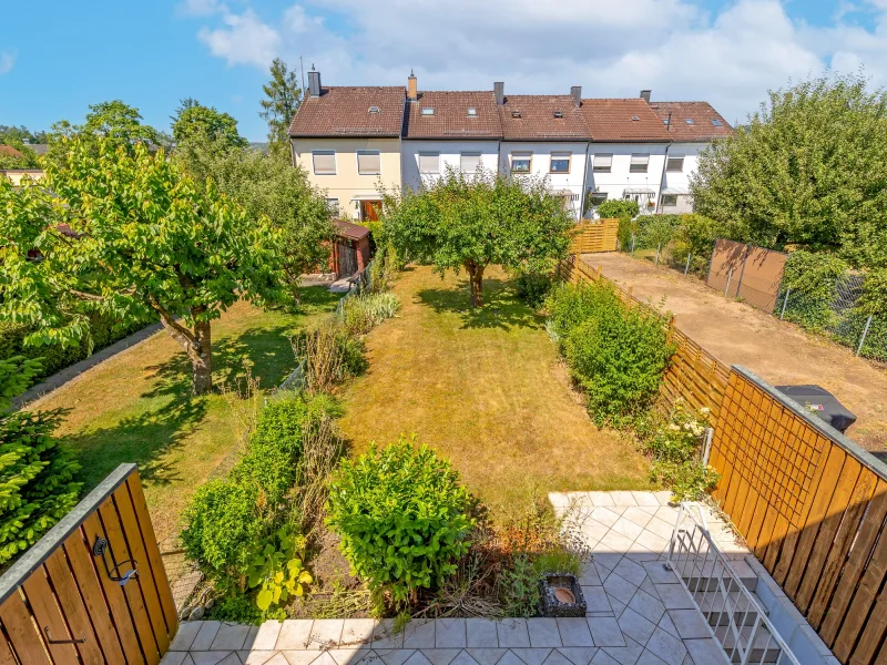 Ausblick in den Garten