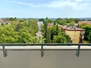 Ausblick über Waldkraiburg vom Balkon