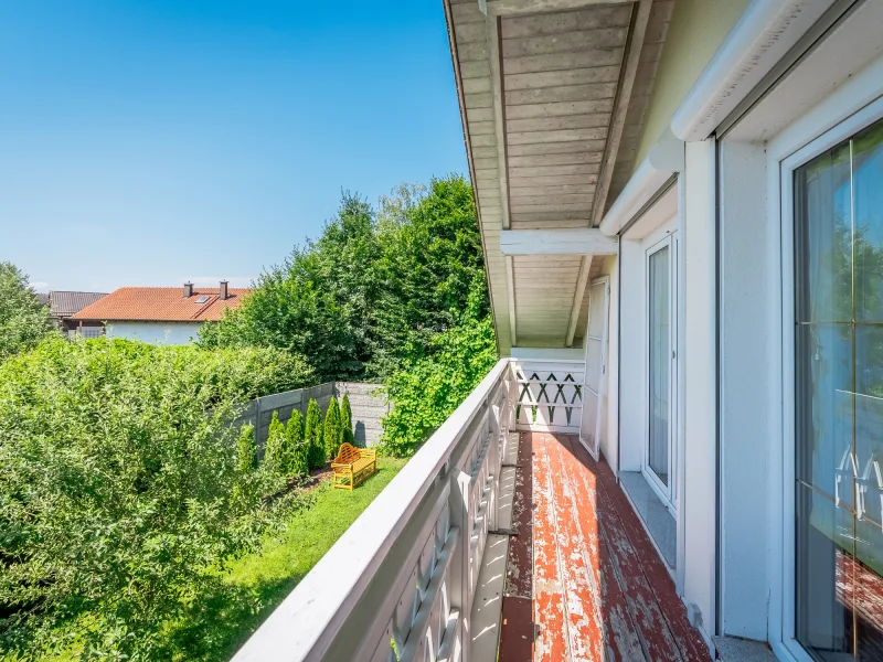 Balkon mit Südausrichtung