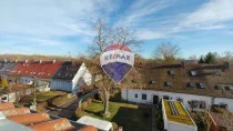 Blick aus dem Zimmerfenster