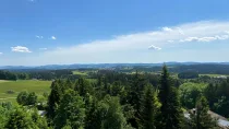 Von Morgens bis Abends stets einen sonnigen Weitblick über die Landschaft