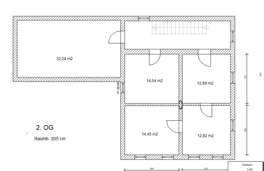 Grundriss_2 Obergeschoss