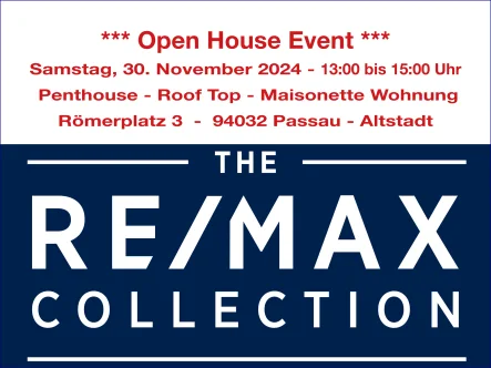 Open House - Römerplatz 3 - 94032 Passau-Altstadt - Wohnung kaufen in Passau - ***   Open House Event   ***Samstag, den 30.11.2024 von 13:00 bis 15:00 Uhr!Dachgeschoss-Maisonette Wohnung in Passau