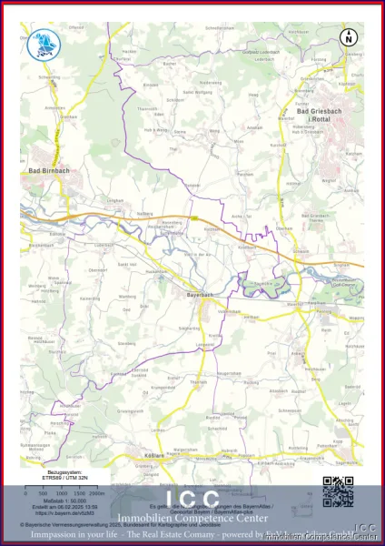 Lageplan - Bayern Viewer - Region Rottal