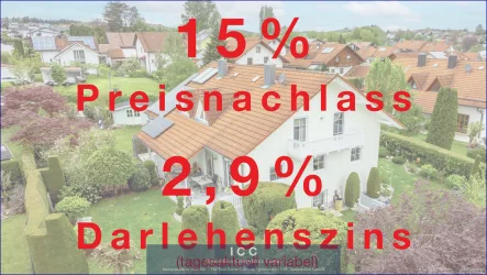 ICC - Immobilien Competence Center - Pfarrkirchen - Preisnachlass 15% und Zins ab 2,9%  - Haus kaufen in Tann - Frühlingserwachen im schönen im Rottal 15% Preisnachlass - Darlehenszins ab 2,9% bezugsfreie, wunderschöne Immobilie