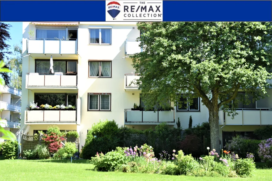 Garten - Wohnung kaufen in München - Ruhige, zwei-Zimmer Terrassenwohnung in Solln