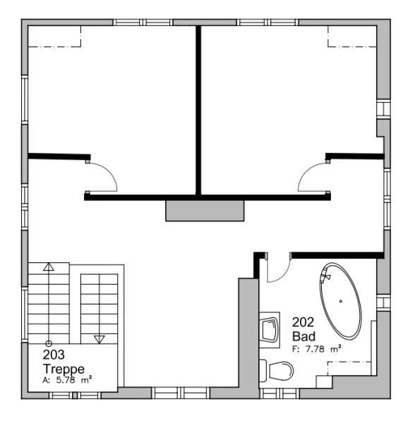 Grundrissvorschlag Studio