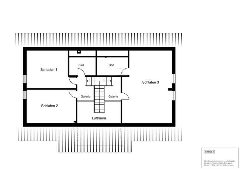 Grundriss Obergeschoss