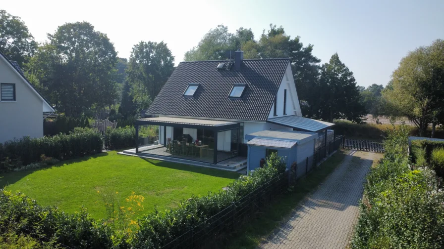 Gartenansicht - Haus kaufen in Kremmen - Willkommen Zuhause!