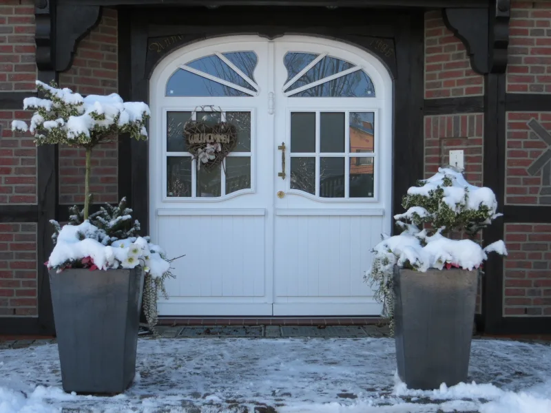 Herzlich Willkommen - Haus kaufen in Oberkrämer / Vehlefanz - Der Winter naht