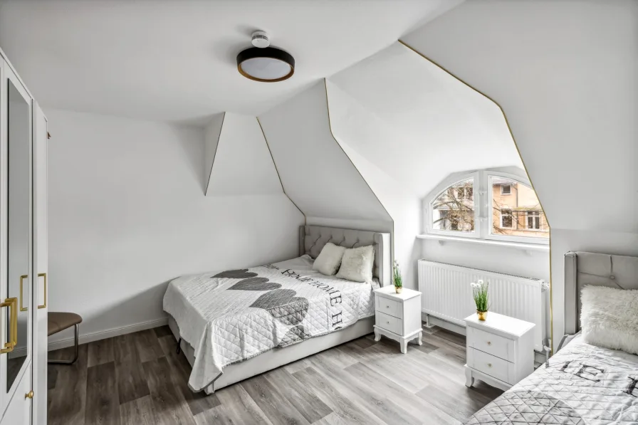 Wohnung 3: Schlafzimmer