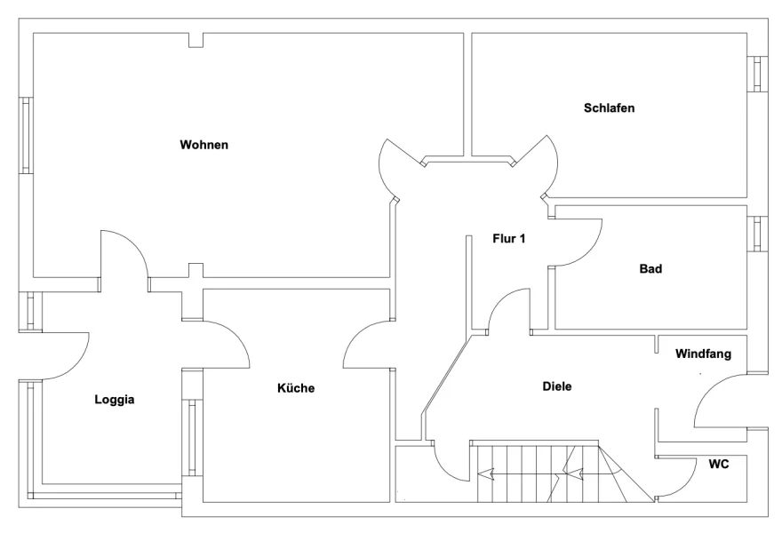 Grundriss Erdgeschoss