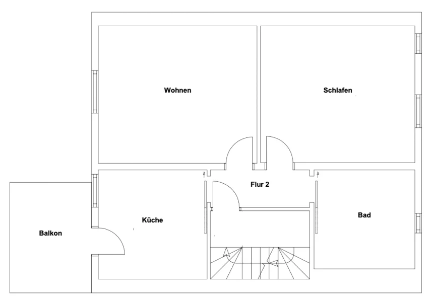 Grundriss 1. Obergeschoss