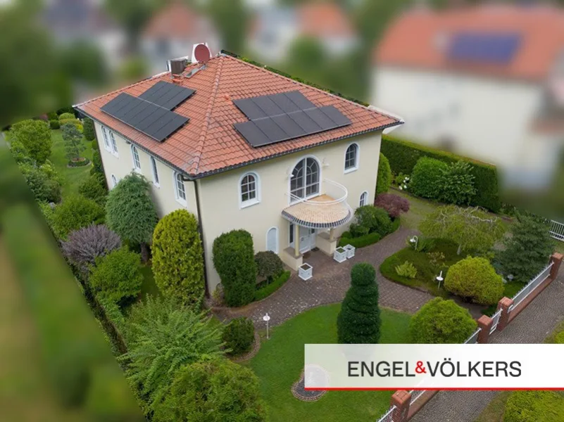  - Haus kaufen in Dessau-Roßlau - Moderne mediterrane Villa „Am Georgengarten“