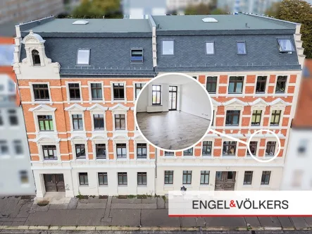  - Wohnung mieten in Magdeburg - Wunderschöne 2-Raumwohnung mit Balkon und Einbauküche