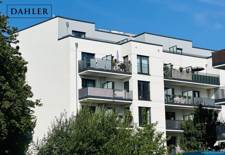 Titelbild Portale - Wohnung kaufen in Hamburg Stellingen - 5 Minuten bis zur Osterstraße: Vermietete Neubauwohnung im Übergang von Eimsbüttel und Stellingen