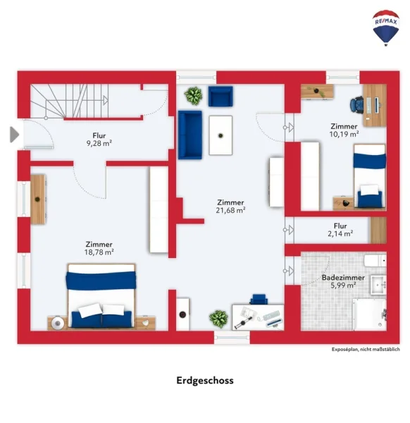 Zweifamilienhaus Dillingen-Diefflen - Grundriss Erdgeschoss