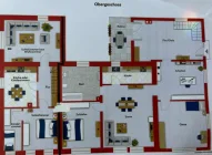 Plan Obergeschoss Doppelhaus