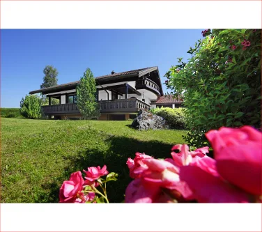 Titel, Südansicht - Haus kaufen in Nesselwang - Solider Landhaus Stil