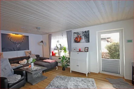 Wohnzimmer EG1 - Wohnung kaufen in Oberstaufen - Nimm zwei- zwei Wohnungen-ein Preis!