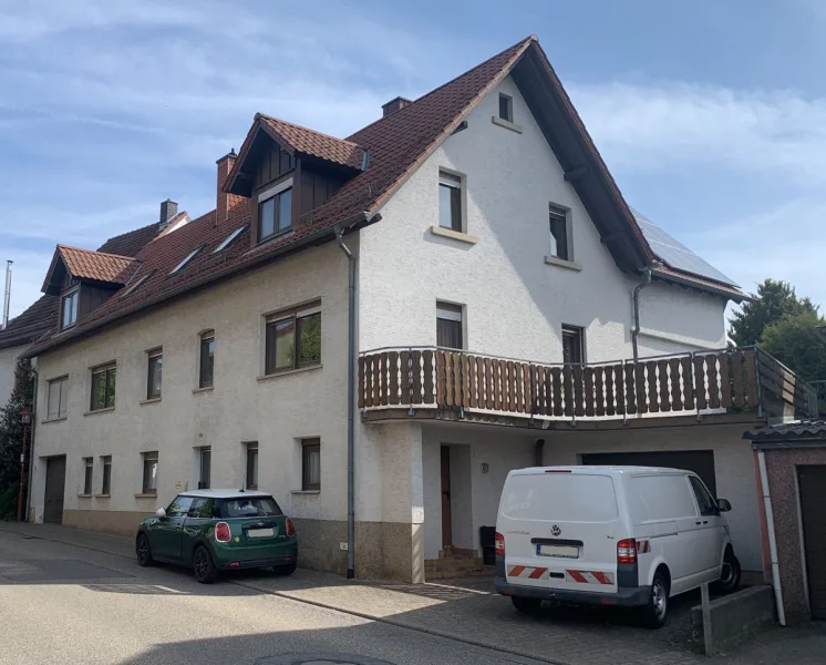 Haus vorne von rechts 2b - Haus kaufen in Epfenbach - Viel Platz! Schaffen Sie sich Ihr Traumhaus für die große Familie!