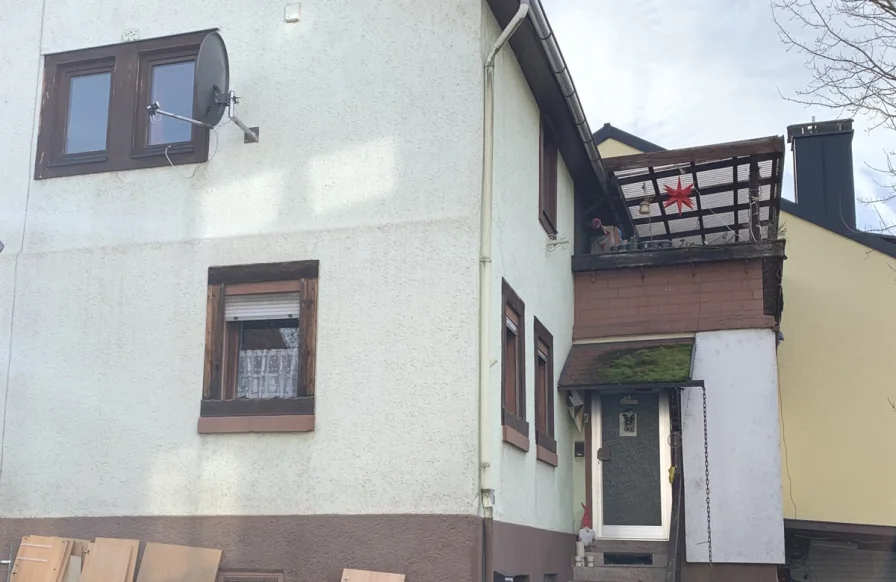 Außenansicht 4 - Haus kaufen in Mörlenbach - Vermietetes EFH im Zentrum von Mörlenbach!