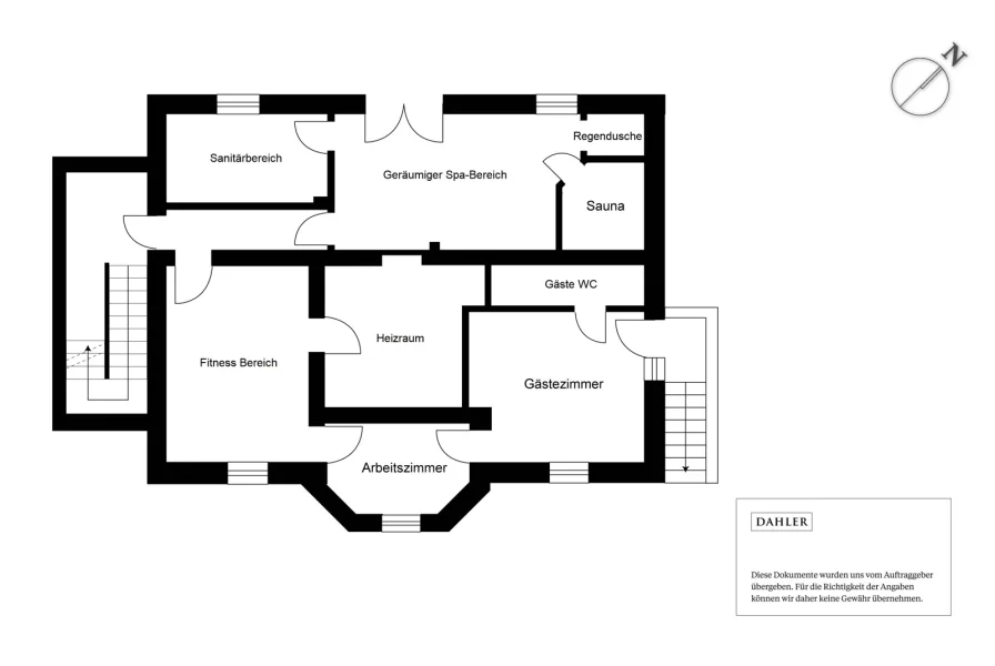 Grundriss Souterrain