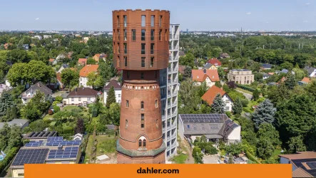 Wasserturm - Wohnung mieten in Berlin/Altglienicke - Exklusive Penthouse-Maisonette mit Weitblick bis zum Alexanderplatz