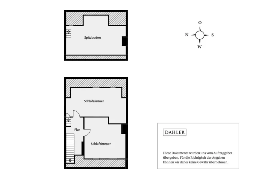 Grundriss Dachgeschoss 