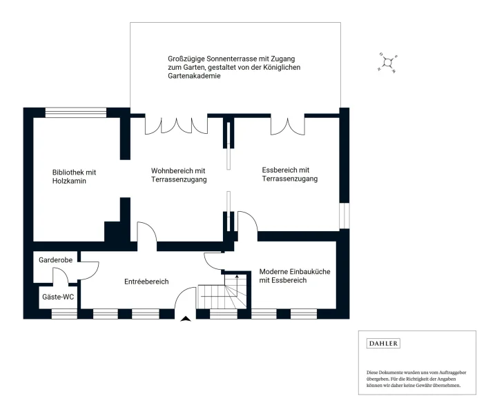 Grundriss Gartengeschoss