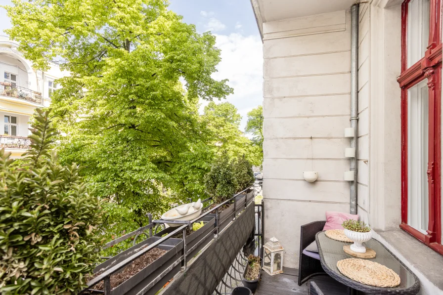 Balkon mit Nordwest Ausrichtung