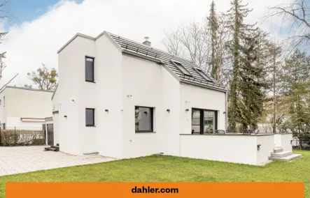 Außenansicht - Haus kaufen in Berlin / Dahlem - Exklusive Architektenvilla auf Südgrundstück am Botanischen Garten