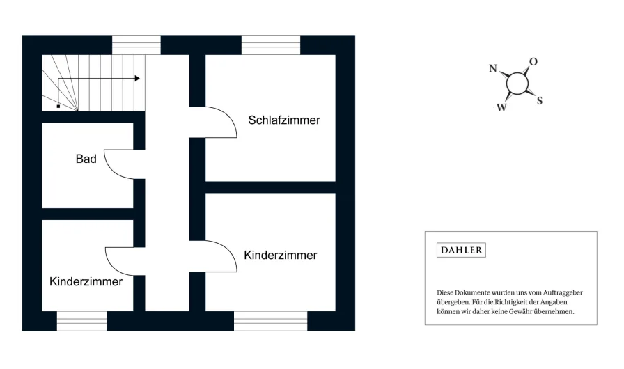 Obergeschoss Haus 1