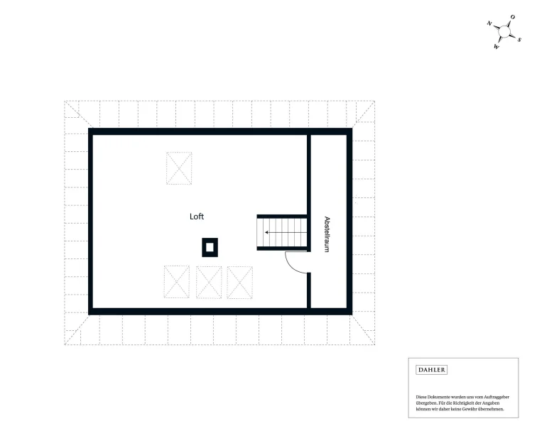Grundriss Dachgeschoss