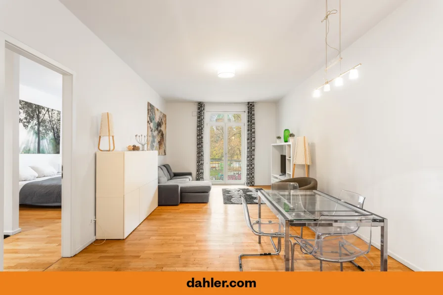 Wohnbereich - Wohnung kaufen in Berlin / Mitte - Modernes Wohnen in Berlin-Mitte: Stilvolle Wohnung mit TG-Platz