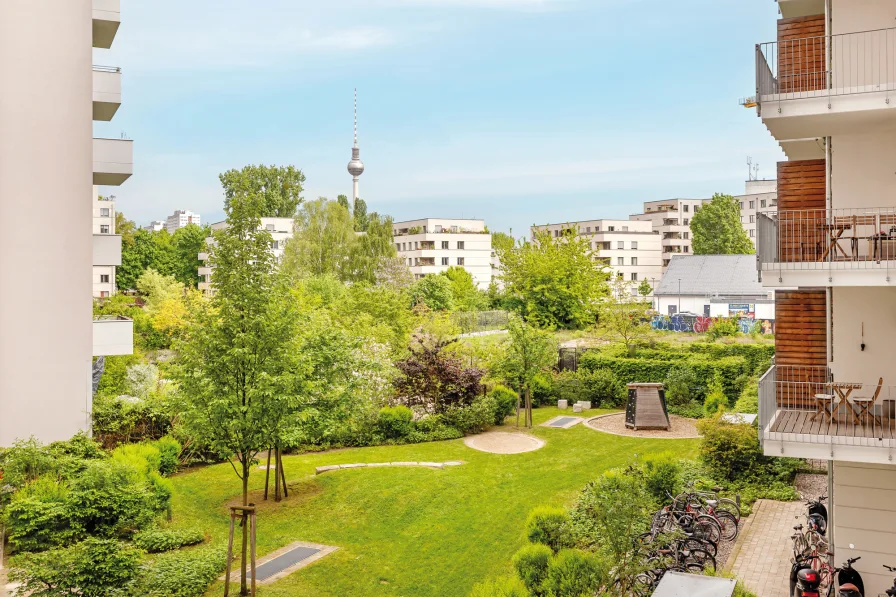 Ausblick in den Hof