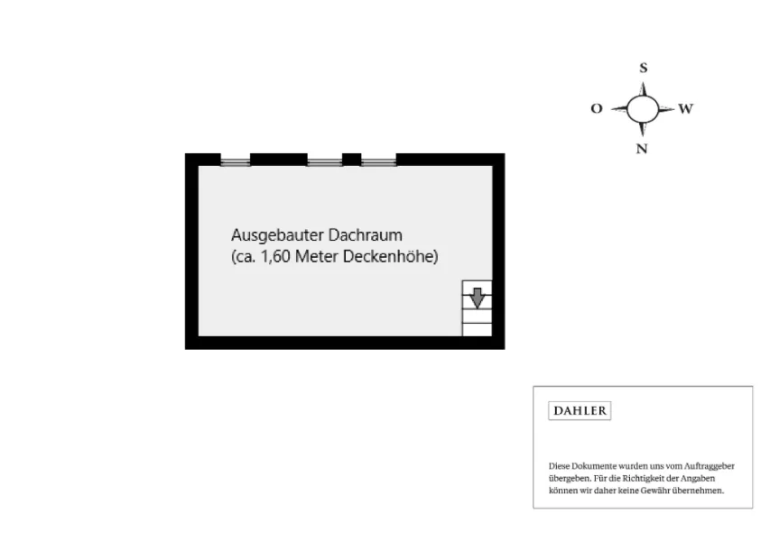 Ausgebauter Dachraum mit Lounge-Betten