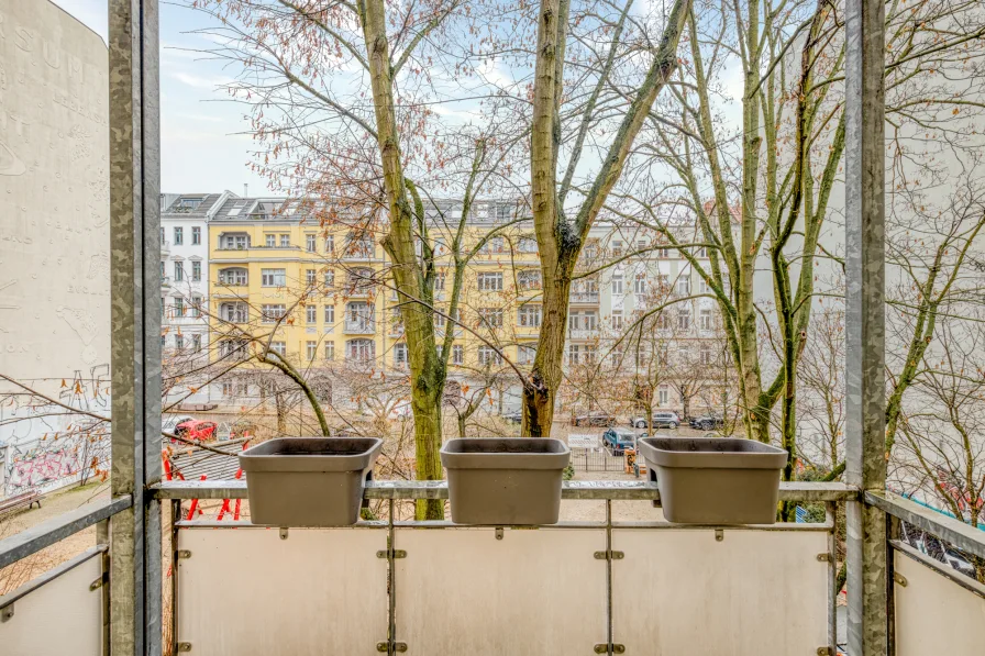 Balkon zum Innenhof