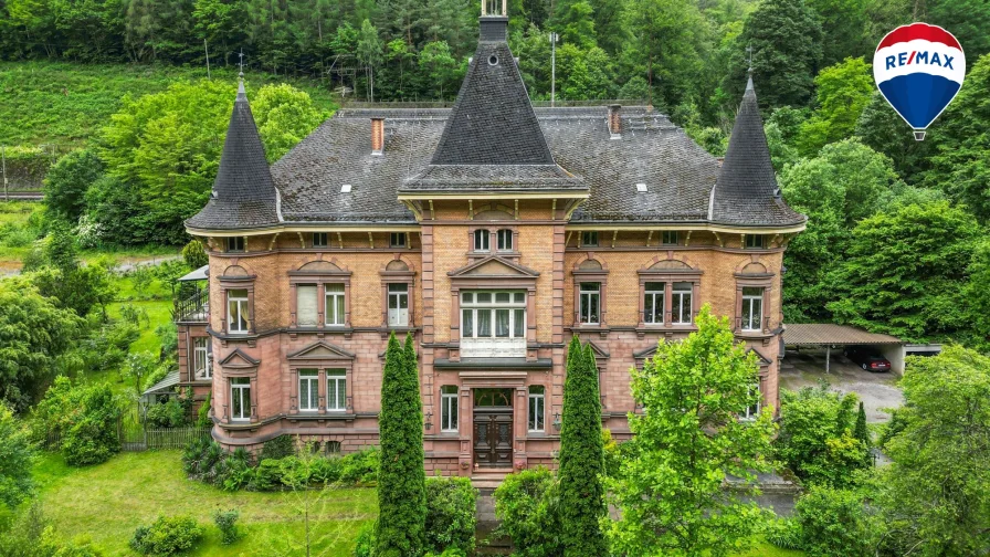 Nordansicht - Haus kaufen in Neidenfels - **Villa Hemmer** Prächtige Villa im Renaissance-Stil mit barocken Akzenten