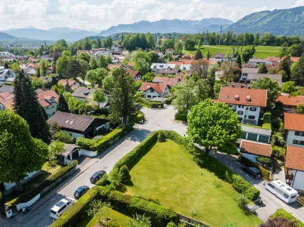 Grundstück Panorama - Grundstück kaufen in Bad Tölz - Ein herrliches Fleckerl in Bad Tölz: Grundstück zur Bebauung mit DHH