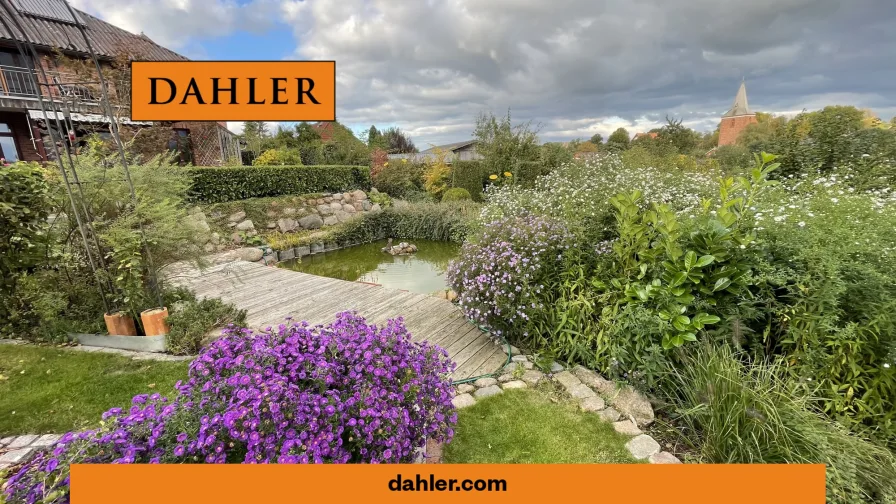 Garten - Haus kaufen in Berkenthin - Traumhaft Wohnen am Elbe-Lübeck-Kanal - energetisch sanierte Wohneinheit mit Weitblick