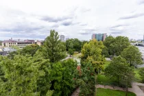 Ausblick in den Park