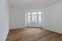 Schlafzimmer mit schönem Erker