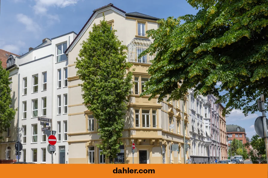 Ansicht Altbau - Wohnung kaufen in Offenbach am Main - Krafft1 - Neubau und Stilaltbau in moderner Symbiose