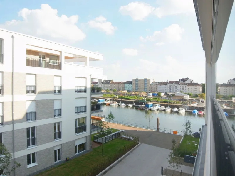 Ausblick auf den Hafen