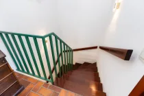 Treppe zum Untergeschoss