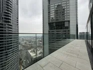 Balkon mit Skylineblick