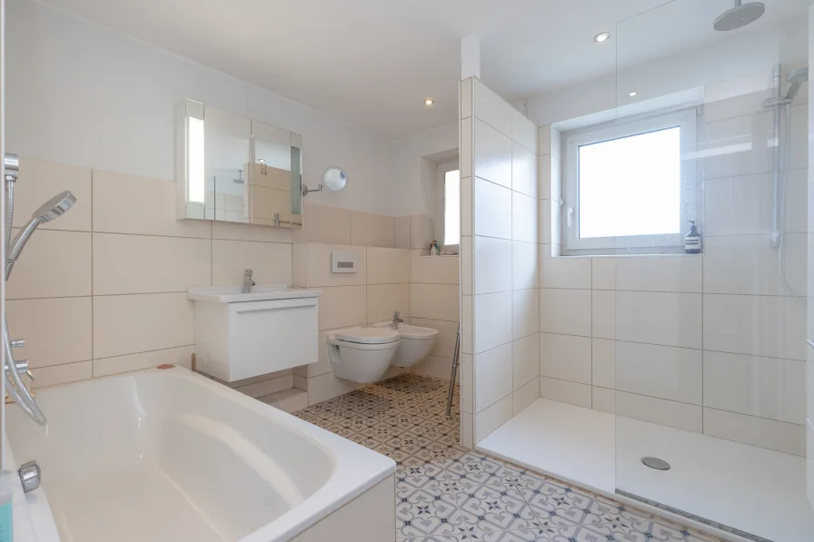 Ensuite Badezimmer 