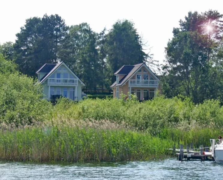 Seeansicht - Haus kaufen in Plau am See - Ein Stück Paradies am Plauer See